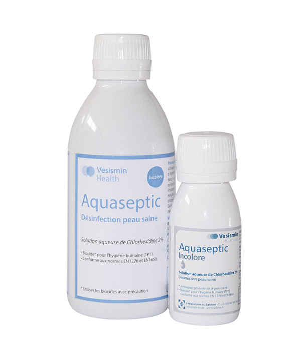 Aquaseptic Incolore - chlorhexidine aqueuse 2%