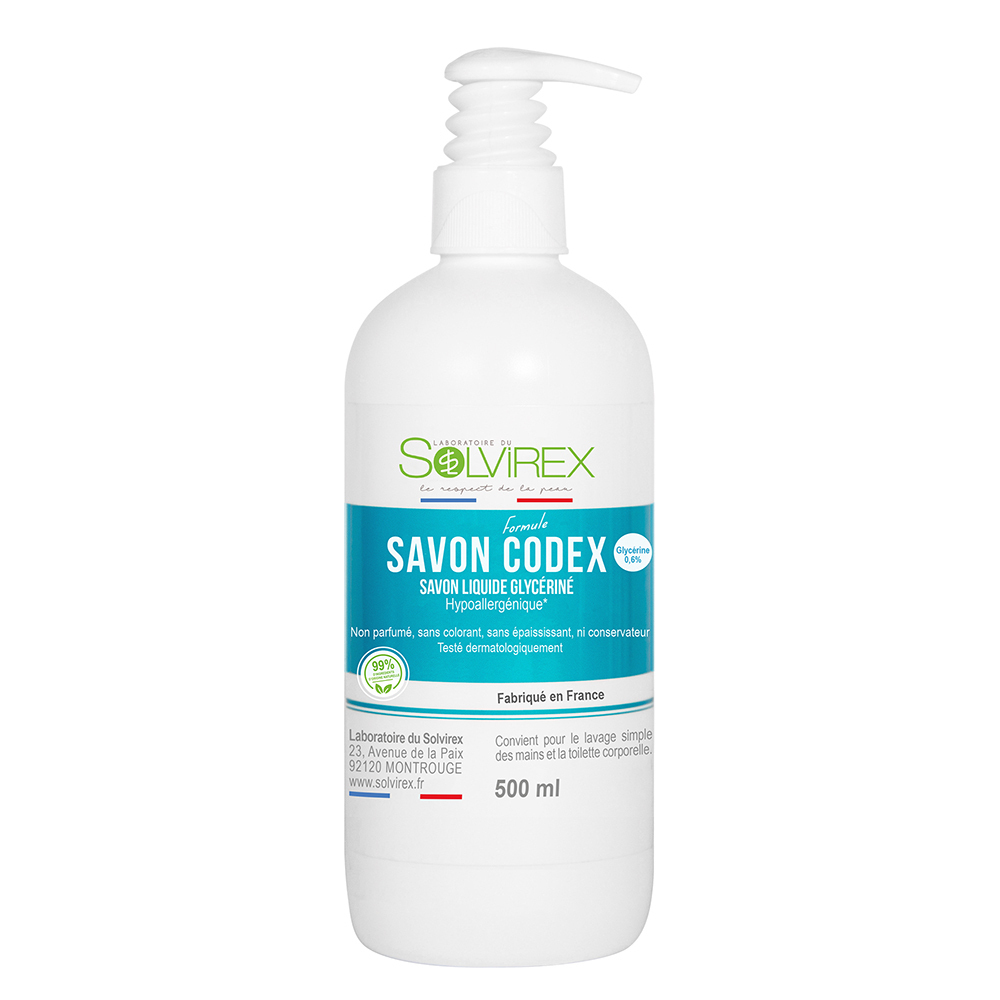 Savon liquide Formule Codex - Savon hypoallergénique - C10500PI